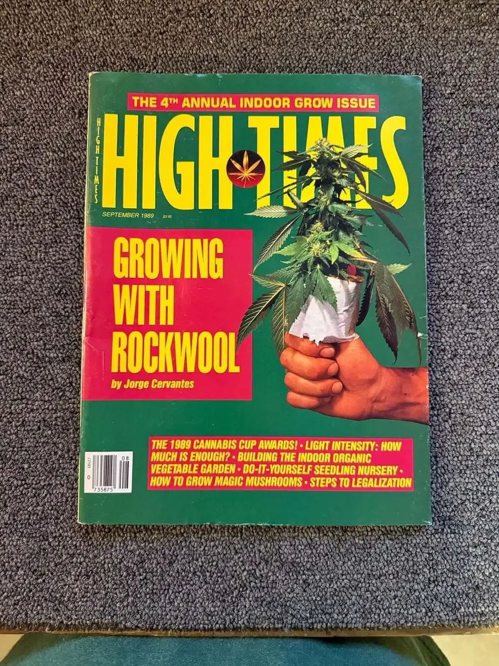 High Times Magazine September 1989 The 4th Annual Indoor Grow Issue